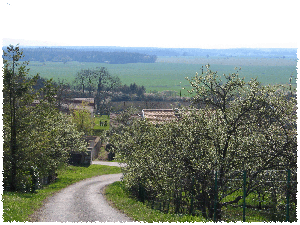 vue sur la plaine de la Woevre